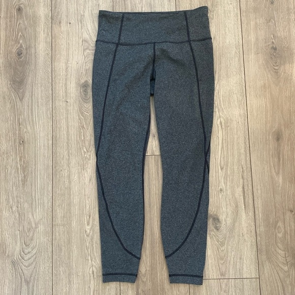 Athleta | Gray Salutation Crop Leggings | Size Small - Picture 1 of 7